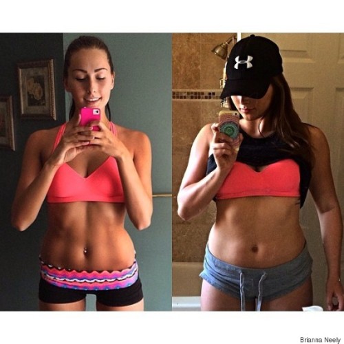 Brianna Neely posted this on her Instagram: Not your typical #transformation post, but here we go&he