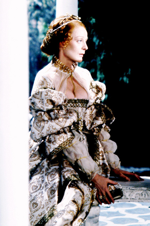 This beautiful gown was first seen on Maggie Smith as Portia in the 1972 adaptation of William Shake
