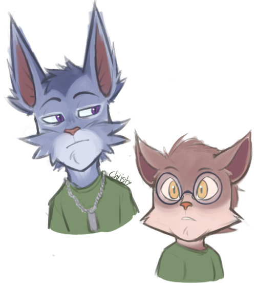 Lanse &amp; Sisco// Two of Teemo’s close friends and colleagues. Boy have they all been through a lo