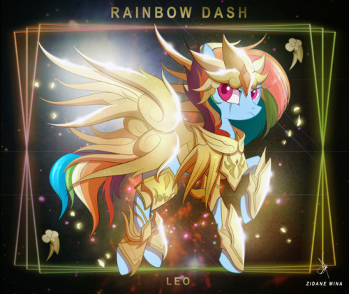 Rainbow Dash, el Relámpago de Leo