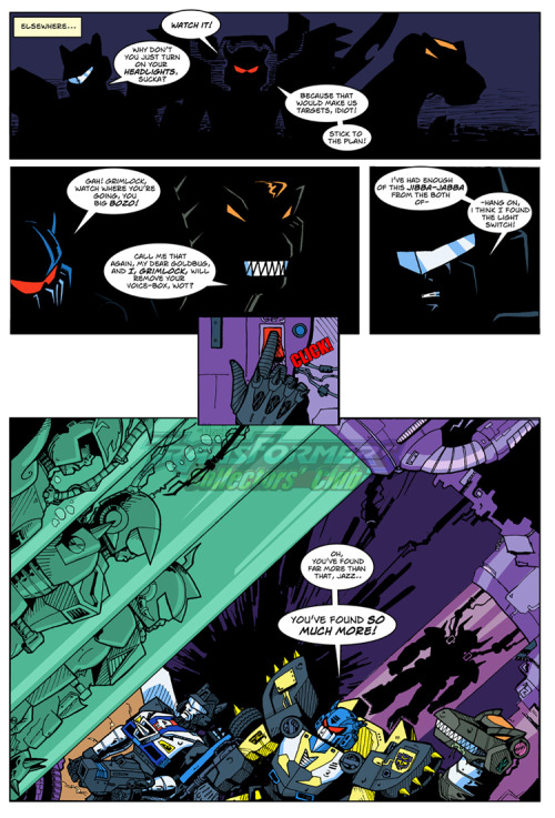  Transformers Shattered Glass: Shattered Expectations (April Fool’s Gag) Original gag comic that sta