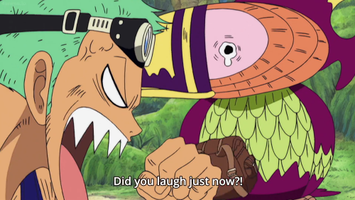 bartolomeo-the-cannibal:Zoro’s spent most of Skypiea busy fighting animals and getting lost. 