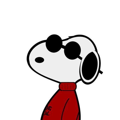 RAGNAROKIN EMBLEMS — Joe Cool Snoopy