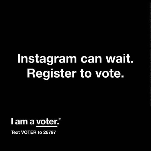 Today is #NationalVoterRegistrationDay and it is crucial, now more than ever, that YOU VOTE ⚖️ ✔️ If