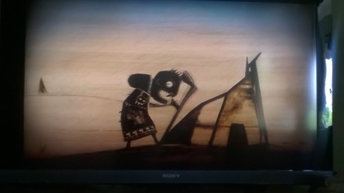 Quality of the pics are terrible but here’s a sample of the video game Never Alone