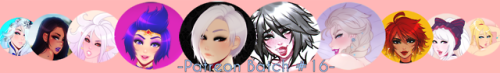 The patreon batch #16 is here!! and it’s up in Gumroad for direct purchase ^-^This batch includes:-Alexandra bust-Caira NSFW Sketch-Discordia-Elsa NSFW-Majin Android 21-Caira LBD-Shaltear-Samus Aran-Diane & Caira-Trolstani