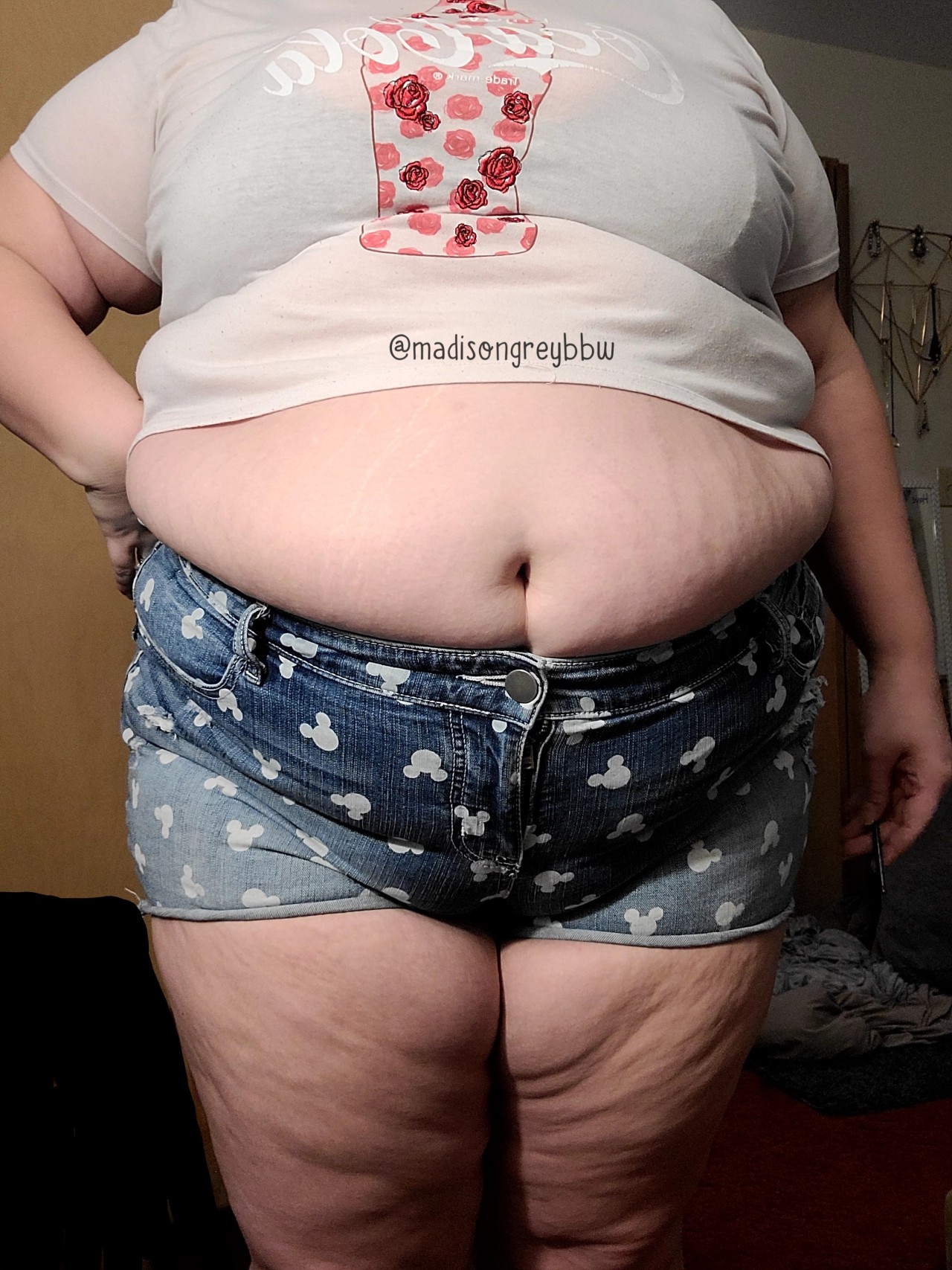 madison-grey-bbw:Before and after 😛 May 2021 to current . Is it noticeable 🙈😅