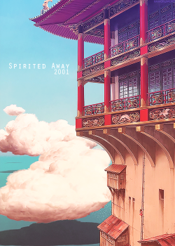 kaworumore:  Spirited Away (2001) ↳ 1 / ? studio ghibli series