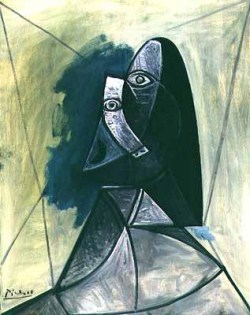 pablopicasso-art:   Bust of woman  1943 