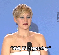 spelnord-tv:  Jennifer Lawrence, Golden Globes Press Room 2014 (x) 