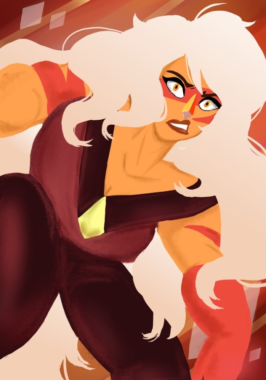 nikkidoesart:  Did a quick doodle redraw of Jasper I did back in 2016 cause I miss the big Cheeto puff(New left, Old right)