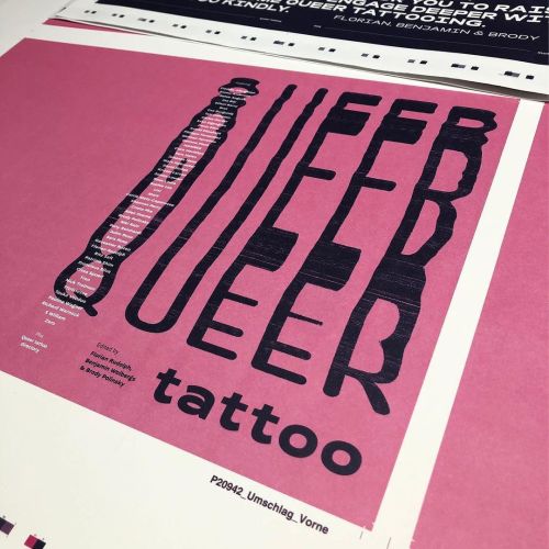 We are looking forward to the new book QUEER TATTOO by Benjamin Wolbergs, Florian Rudolph & Brod