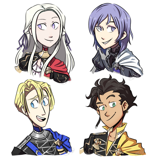 Hey, finally did the house leaders! Gonna be honest, Claude was my first house and even after playin