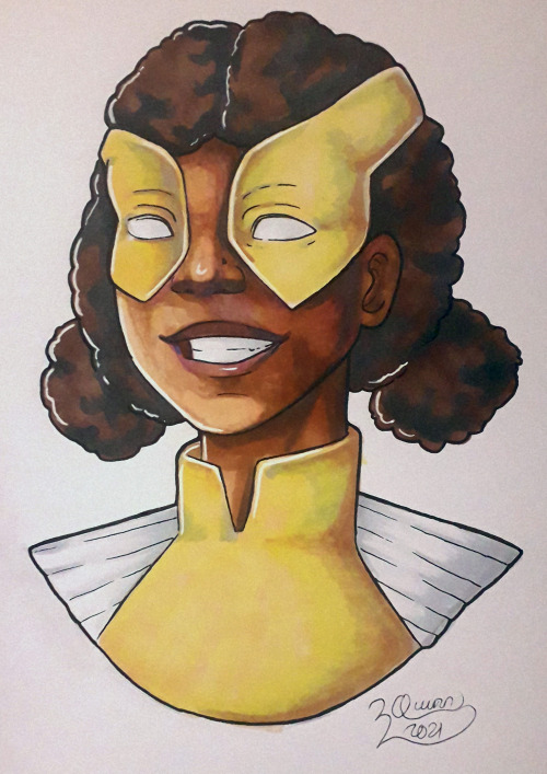 been working a lot on this girl (Now named Charlie) for a while! The copics I own were lacking for h