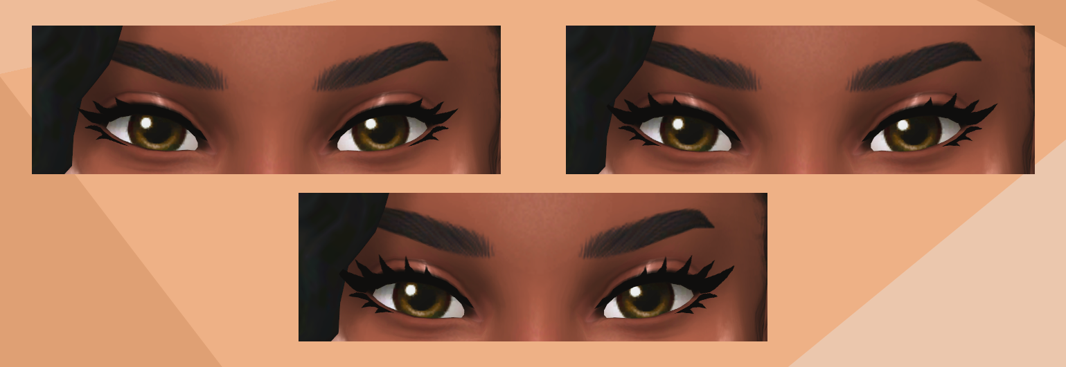 isaiah illustrates : Maxis Match Mascara 3D Eyelashes