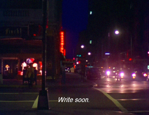 sandraoh - News From Home (1977), dir. Chantal Akerman.