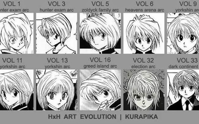 The Artistic Evolution Of Hunter X Hunter 