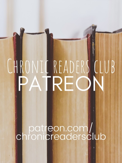 FUNDRAISING OPPORTUNITY #2: Chronic Readers Club Patreon!If you would like the opportunity to provid