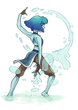 humbugwitch:  Lapis the Waterbender!  + Speedpaint: