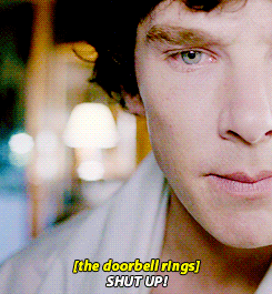ben-locked:Sherlock vs. Doorbells.