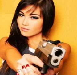 girlandguns:  Girl With Gun  http://girls-andguns.blogspot.com/