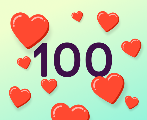 Thank You To Everyone Who Got Me To 100 Likes!