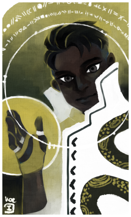 Young Altus/ Page of Wands