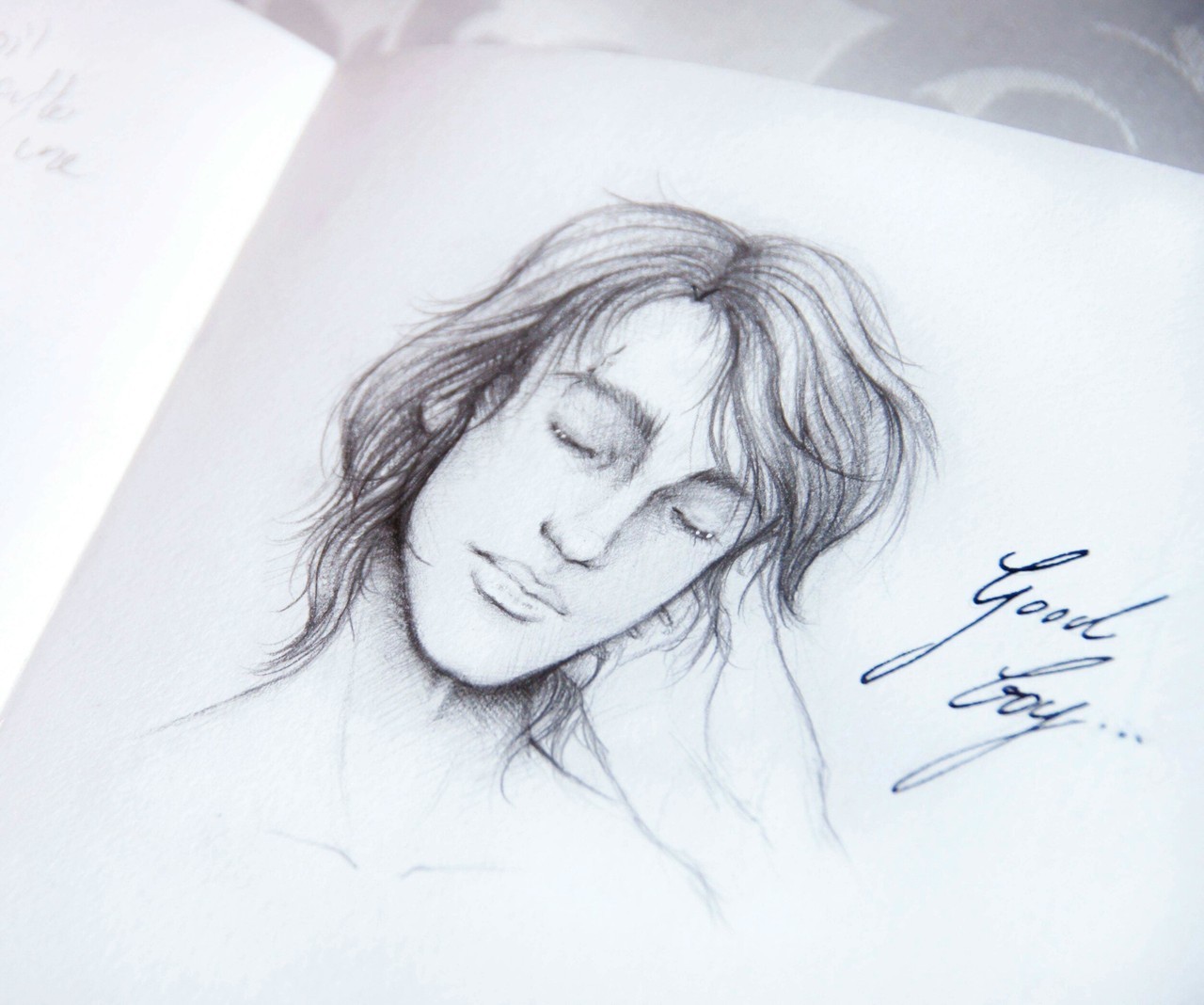 Space B Romance The First Illustration For The Fic Eye Wide Like