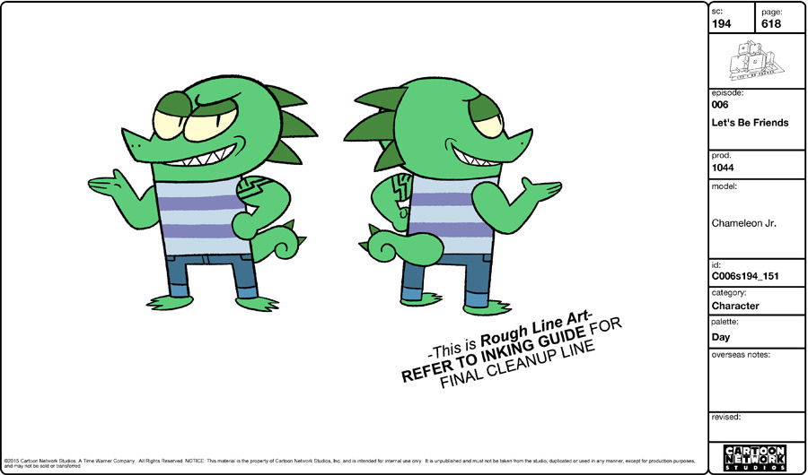 ok-ko: NAME:  Chameleon Jr.  AGE:  Teen HERO LEVEL:  1 SPECIES:  Humanoid Reptile