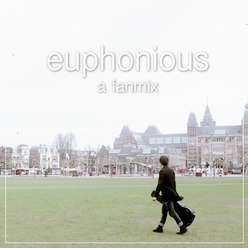hovercar:  euphonious (adj.) - pleasing to the ear. [ listen | download ] a fanmix of 28 korean songs that won’t overwhelm you or put you to sleep; a fanmix that is just right. an ideal playlist for working on long projects such as writing papers
