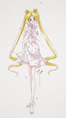 moonlightsdreaming:  Sailor Moon // by ASH