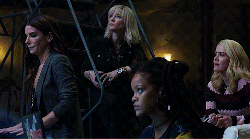 filmgifs:Ocean’s 8 (2018) dir. Gary Ross