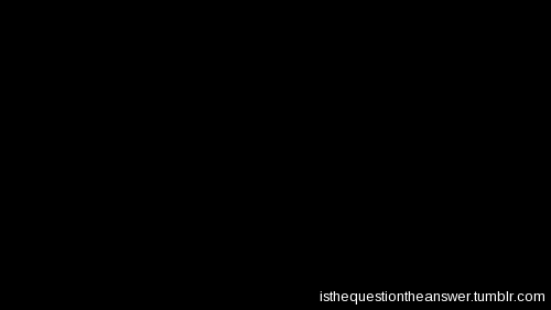 isthequestiontheanswer:  Now let’s get down to business. 