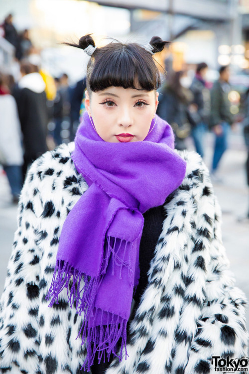 tokyo-fashion:20-year-old Saki on the street adult photos