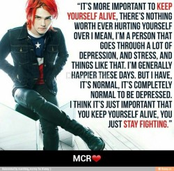 allthingsgerard:  This is what keeps me strong.