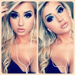 jaynelovesdick:  the file she is listening to reminds her how good it feels to wear eye makeup, lip plumper and be a sexy horny blonde it asks her over and over again: how can i feel more feminine? what can i do to feel more sexy? how can i learn to crave