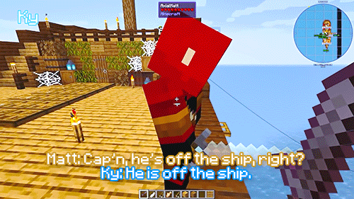 kingpattillo: 【Ky, in a pirate accent: That technically counts as “not violence” on me ship, so it i