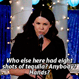 Find your name with the gif button and add the one that is the most relatable