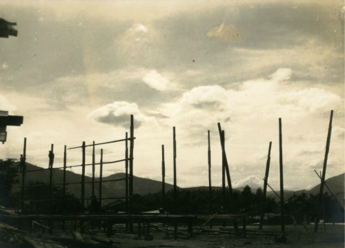 thekurosawaproject:  “Rashomon” (1950) gate phases of construction