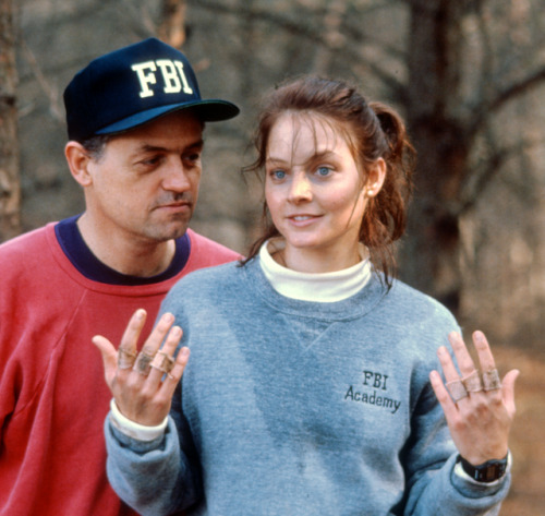 lottereinigerforever:In Memoriam Jonathan Demme (February 22, 1944 - April 26, 2017)here with Jodie Foster on the set of