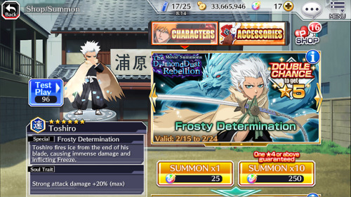 I AM COMING FOR YOU TOSHIRO 030 YOU WILL JOIN ME!!! *chibi victory pose*