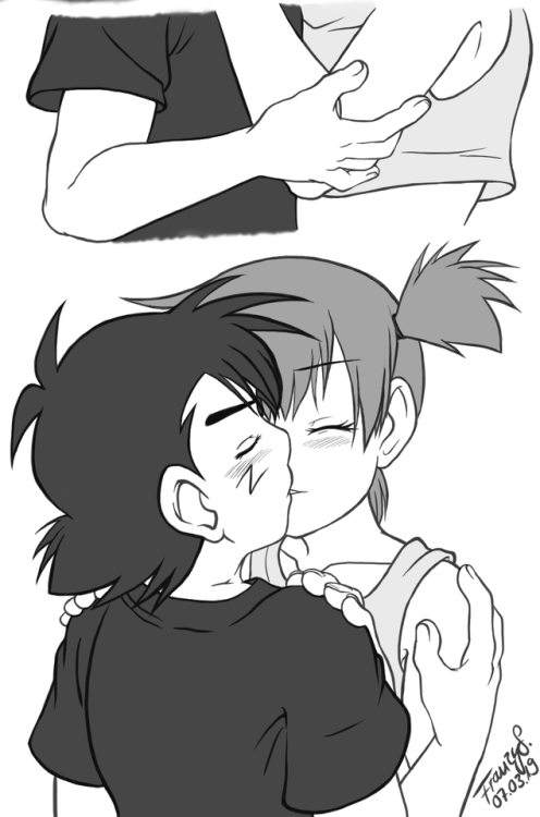 miyasdoodlyblog: Pokeshipping: “Touching You In Another Way” [07.-11.03.2019]  “Yo