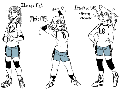 nyazuline:BNHA GIRL’S VOLLEYBALL TEAM, SIGN ME THE FUCK UP