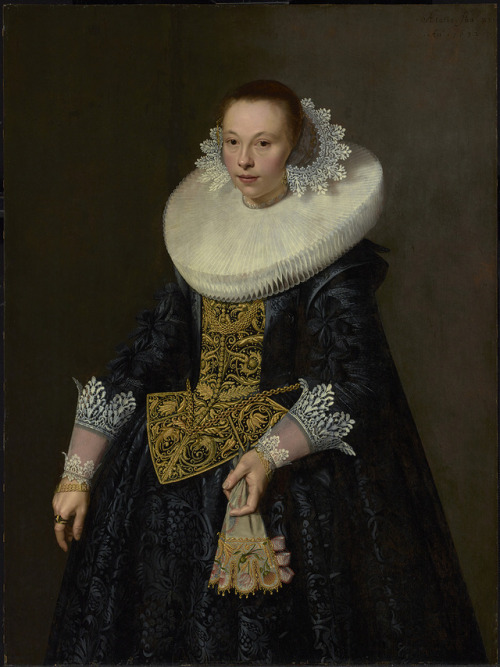 thegetty:Portrait of a Young Woman, 1632, Nicolaes Eliasz. Pickenoy. Dutch. The J. Paul Getty Museum