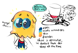 sophididoo:my Dr. Flug without his bag headcanon! just as cute as him with his bag on