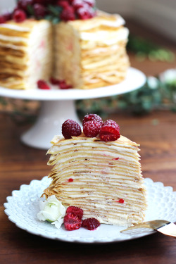hoardingrecipes:  Crepe Cake