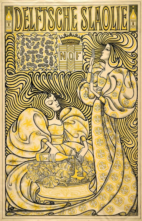 Jan Toorop (1858-1928), &lsquo;Delftsche Slaolie (Delft Salad Oil)&rsquo;, 1894Source