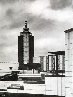 danismm:Hall of Science Tower.  A Century of Progress Exposition Chicago 1933. Arch. Paul Philippe Cret