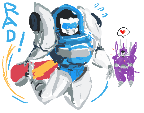 Transformbers From A Drawpile With A Pal…..drawpal…..?????