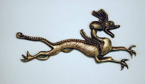 freersackler:We hope you’re having a buoyant #LeapDay! This #Leaping #Dragon is made of #brass and d